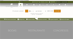 Desktop Screenshot of hotellosdolmenes.com